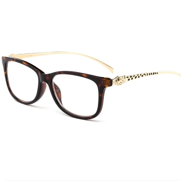 NWOT NEWBEE TORTOISE CAT EYE BIFOCAL READING GLASSES WITH DESIGN ARMS - Picture 2 of 9